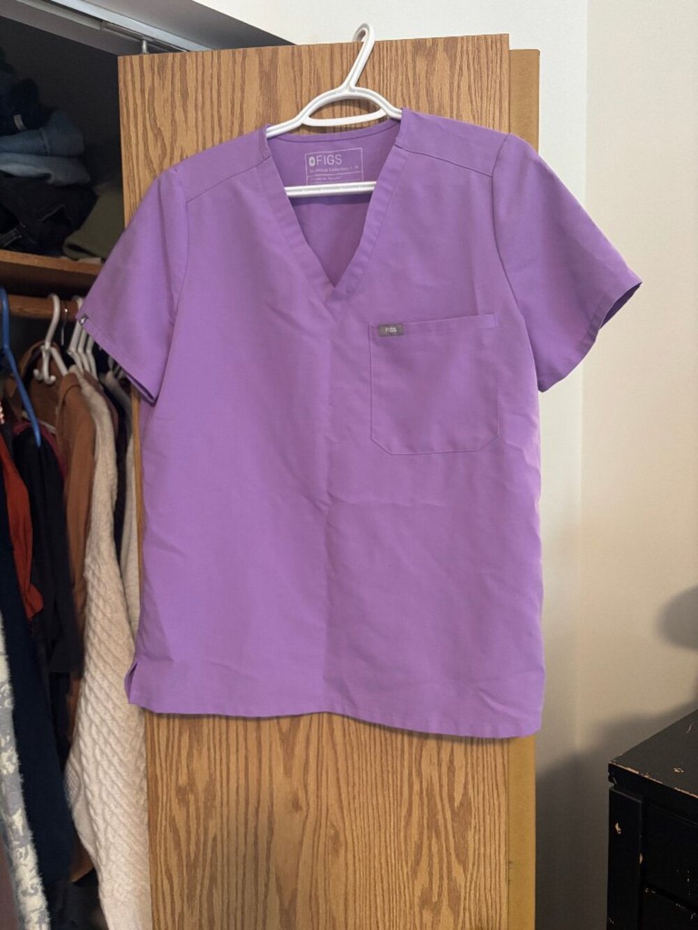 FIGS Lavendar Scrub Set